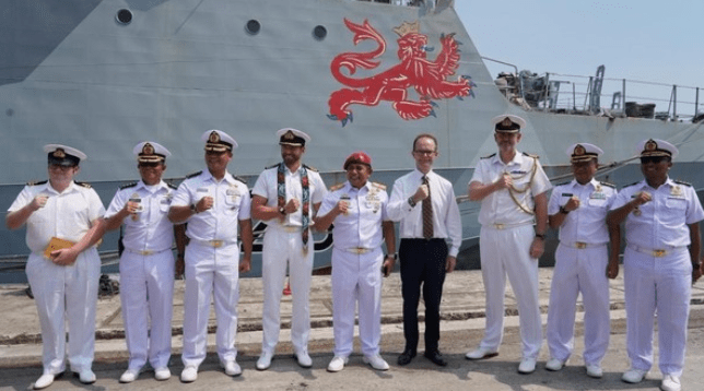 Demi Perkuat Sektor Pertahanan dan Maritim, Kapal Perang Inggris HMS Tamar Datangi Indonesia. [Foto Dok.Kedubes Inggris] 